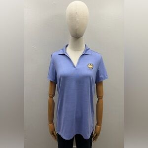 Puma Golf Polo Shirt Women’s L Blue PGA Southern California Performance Top